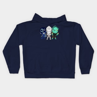 Chibi Warframe Trio Kids Hoodie